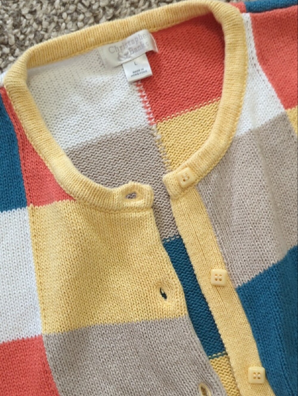 Fun Vintage Short Sleeve Cardigan - Picture 2 of 4